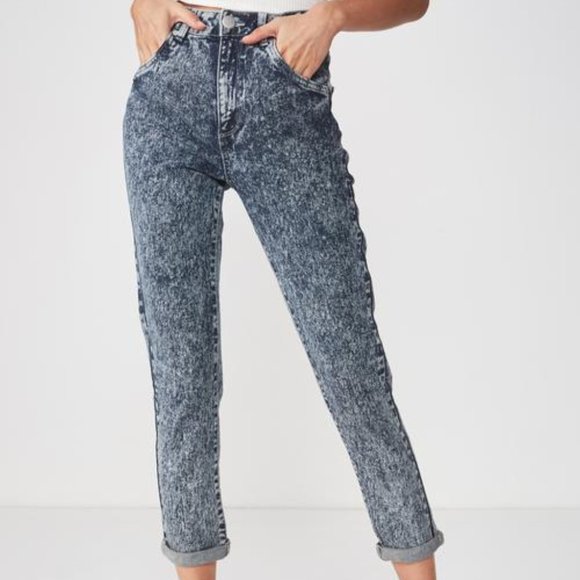 cotton on high 90s jeans